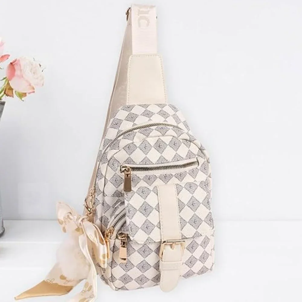Women's leather crossbody bag